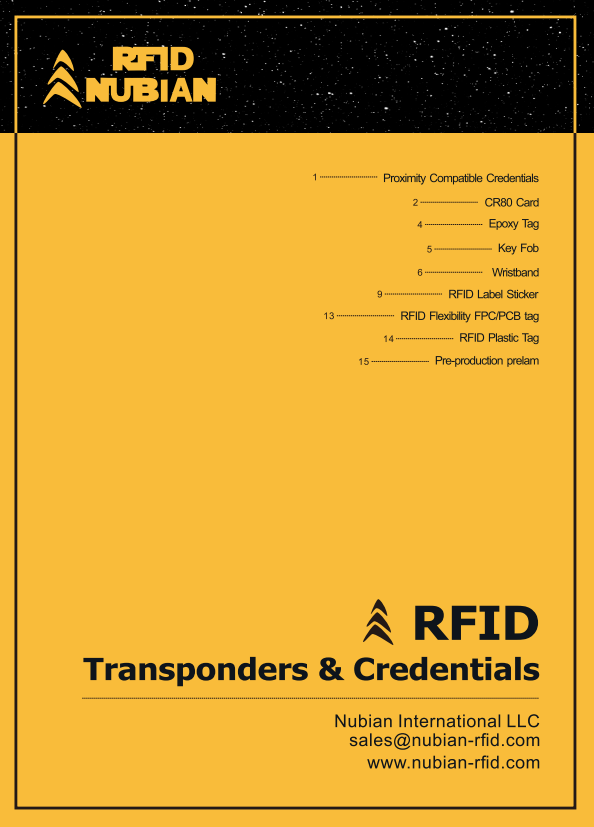 RFID Inlay brochure